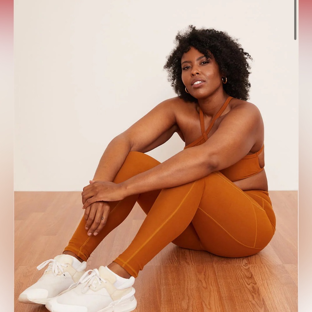 Wolven Turmeric Pocket Legging NWOT Pumpkin Spice for Fall!